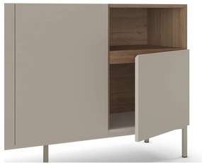 Krémszínű komód 140x80 cm Cailin – Marckeric