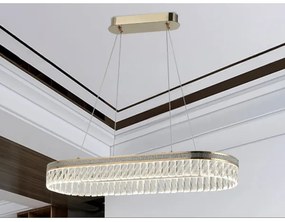 LED dimmelhető kristálycsillár zsinóron THALIA LED/50W/230V 3000-6000K + távirányító