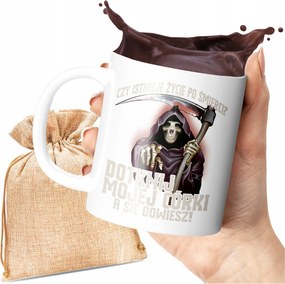 Nyomott Mintás Bögre Vicces Ajándék Apa Van-e Élet A Halál Után Print