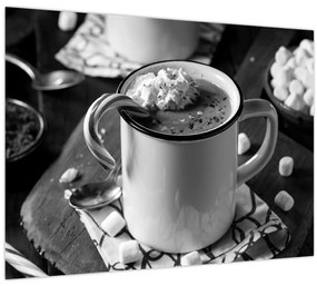 Kép - Karácsonyi forró csokoládé (70x50 cm)