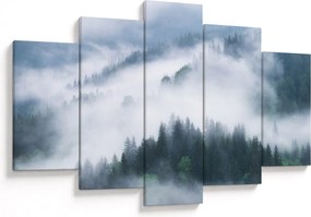 Kép - Fák a ködben (150x105 cm)