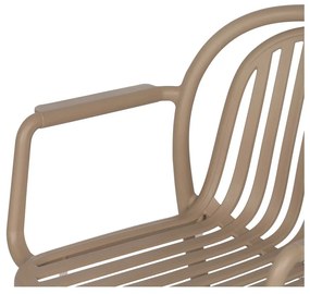 Bézs műanyag étkezőszék Alia – Ixia