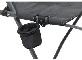 Összecsukható kempingszék szürke