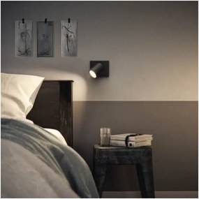 Philips - Spotlámpa RUNNER 1xGU10/20W/230V fekete