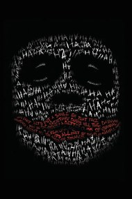 Művészi plakát The Dark Knight Trilogy - Ha Ha Ha, (26.7 x 40 cm)