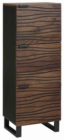 Magasfiú Barna 40 x 33 x 110 cm tömör mangófa