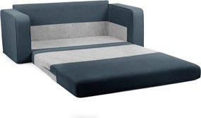 Kék kinyitható kanapé 160 cm Come – Bobochic Paris