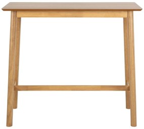 Bárasztal tölgyfa dekorral 60x120 cm Barlow – Actona