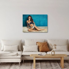 Kép - Pózoló nők (üvegen) (70x50 cm)