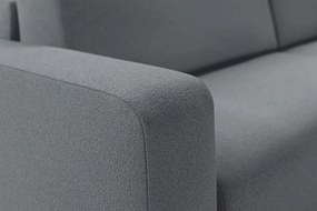 Avia Mini kinyitható sarokkanapé, univerzális állás - világosszürke Gerra 70 boucle