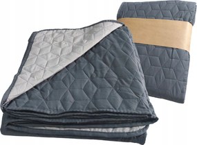 Ágytakaró Kétoldalas Ágytakaró Szürke Huzat 160x220 cm