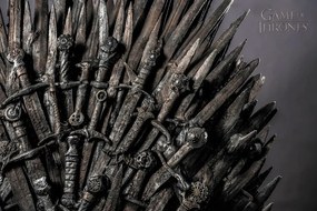 Művészi plakát Game of Thrones - Iron throne