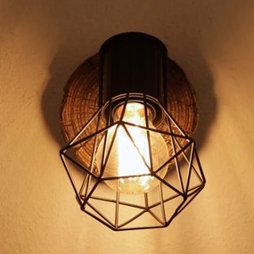 Globo 54017W-1 - PRISKA fali spotlámpa 1xE27/60W/230V