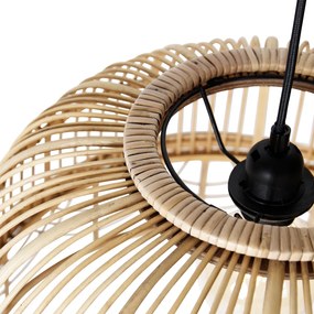Okos rattan lámpa 49 cm-es, Wifi G95-tel - Michelle