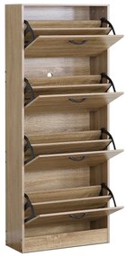 Cipősszekrény rekeszekkel G1018 OAK, tölgy