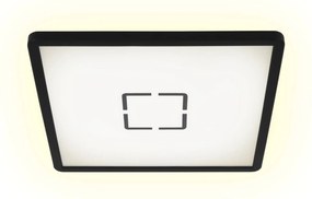 Briloner Slim Led panel 29,3 cm, 2400 lm, 18 W, fekete háttérvilágítás