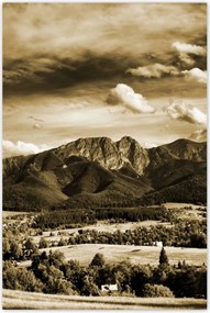 Poszterek 60x90 Tátra Lengyel hegyek Kilátás