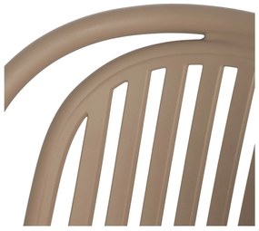 Bézs műanyag étkezőszék Alia – Ixia