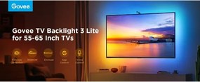 Govee - TV Backlight 3 Lite TV 55-65" SMART LED háttérvilágítás RGBICW Wi-Fi IP67 + távirányító