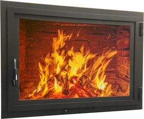 Hőálló Edzett Üveg Kandalló Kályha Kandalló Minden Méretben +ingyenes