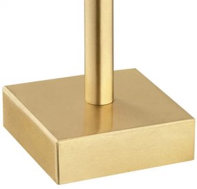 Argon 8049 - Asztali lámpa ABBANO 1xE27/15W/230V sárgaréz/fekete