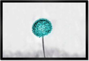 Poszter keretben 60x40 Türkiz remete