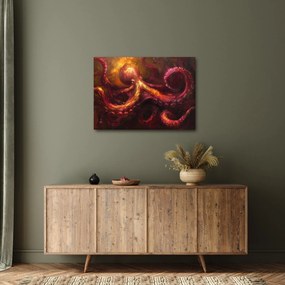 Kép - Polip, olajfestmény (70x50 cm)