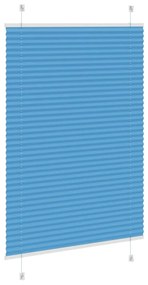 pliszírozott redőny kék 100x150 cm szövetszélesség 99,4 cm