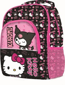 Hello Kitty & Kuromi iskolatáska, táska 42 cm