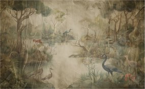 Flizelin fotótapéta Flizelin Designer Erdei jelenet 416x254 Ragasztó