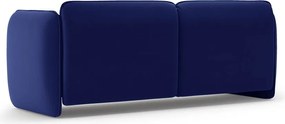 Kék bársony kanapé 204 cm Georgia – Micadoni