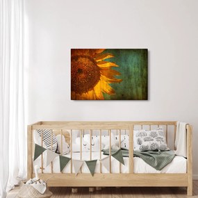 Kép - napraforgó (90x60 cm)