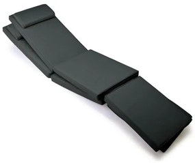 DIVERO Párna nyugágyhoz 2db FLORENTINE antracit