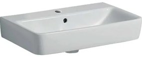 Geberit Selnova Compact mosdó selnova 60x37 cm fehér színben fényes felülettel középső nyílással 501.511.00.7