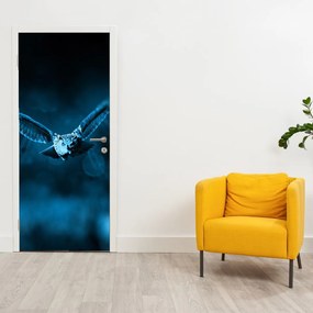 Fotótapéta ajtóra - Repülő bagoly (95x205cm)