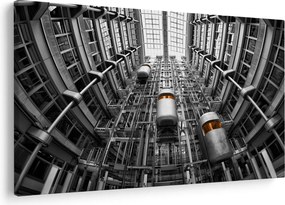 Lift az épületben képe (90x60 cm)
