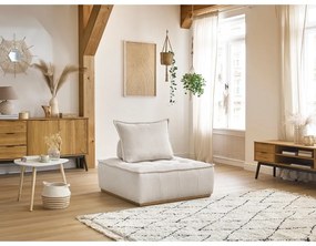 Fehér zsenília fotel Elisa – Bobochic Paris