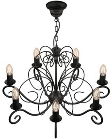 MAURO láncos csillár 7xE14/60W/230V