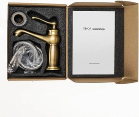 Erga Marena, mosogató csaptelep h-175, sárgaréz, ERG-YKA-BU.MARENA-GLD