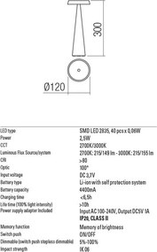 REDO 90335 TAO Kültéri Dekorációs Lámpa LED IP20