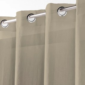 Bézs fényáteresztő függöny 140x280 cm Telma – douceur d'intérieur