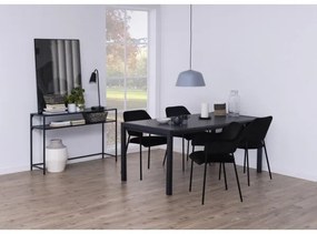 SARON konzolasztal antracit színben