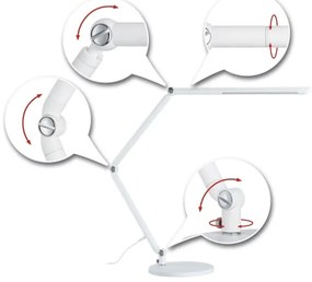 Paulmann 78911 - LED/10,6W Dimmelhető asztali lámpa FLEXBAR 230V 3000/4000/6500K