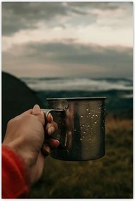 Poszterek 80x120 Fém túlélő bögre