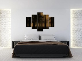 Kép - Sötét erdő (150x105 cm)
