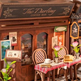 RoboTime 3D LED könyvtámasz puzzle, Könyves passzázs, 2xAAA