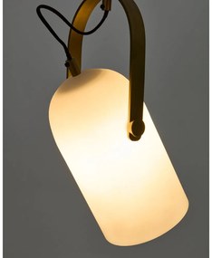 Fehér függőlámpa üveg búrával ø 14 cm Reisy – Kave Home