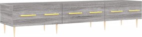 vidaXL szürke sonoma színű szerelt fa TV-szekrény 150x36x50 cm
