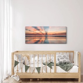 Nap sugarak képe Dayton Beach felett (120x50 cm)