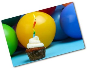 Edzett üveg vágódeszka Születésnapját cupcake pl-ko-80x52-f-85798820